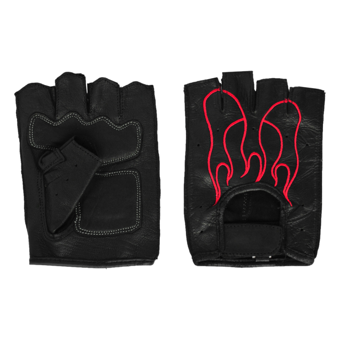 First Flame Motorcycle Leather Gloves