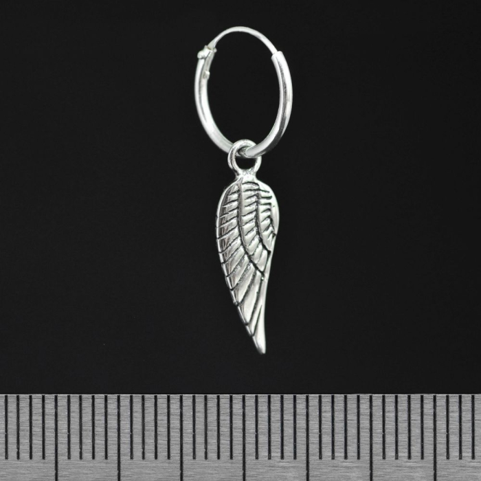 Ring with a Wing (eas-071) Earring