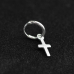 Ring with a Cross (eas-075) Earring