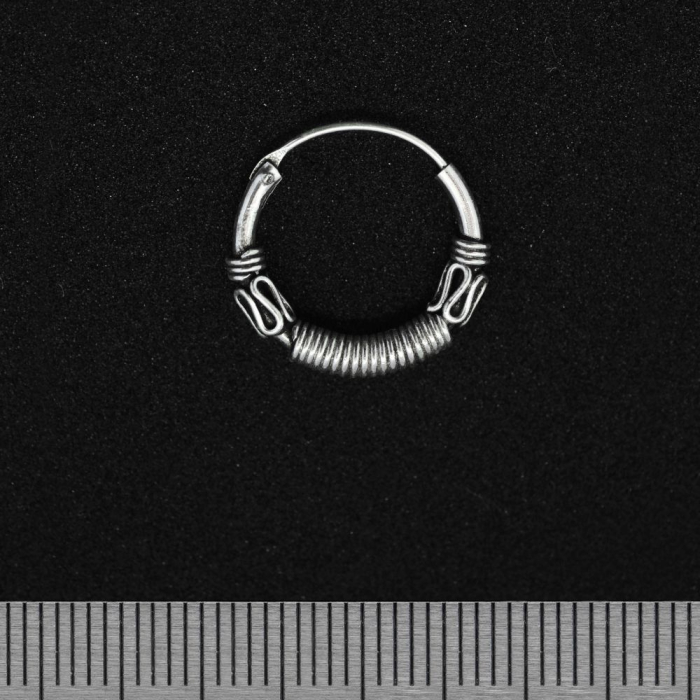 Ring with a Pattern (eas-076) Earring