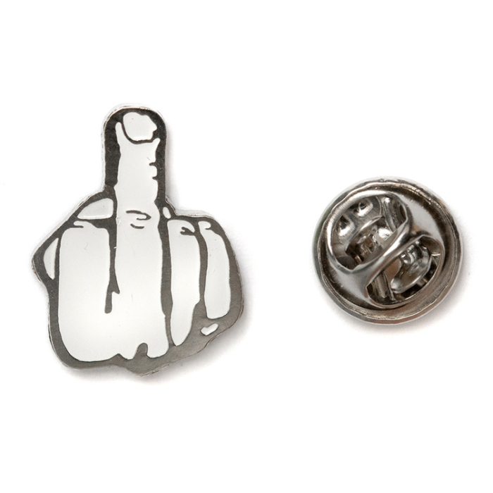 Middle Finger Shaped (Icon) Pin