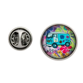 Hippie Bus 2 (Icon) Pin