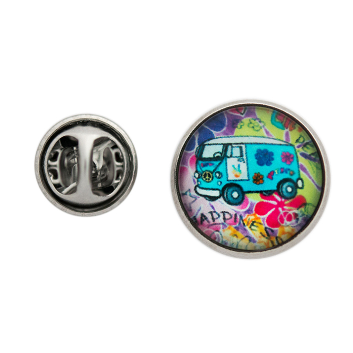 Hippie Bus 2 (Icon) Pin