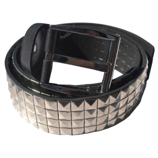 4 Rows Pyramid (Leather) Belt