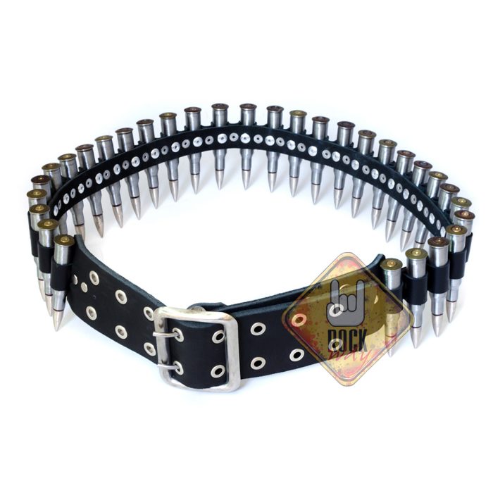Leather Belt with Balls