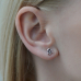 Danger Skull (925 Silver) Stud Earring