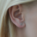 Trixel (925 Silver) Stud Earring