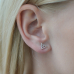 Triquetra (925 Silver) Stud Earring