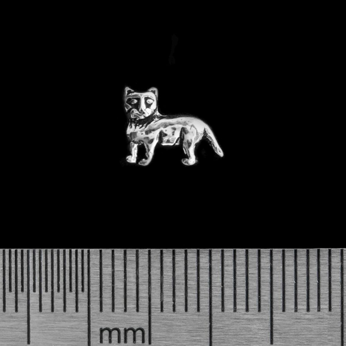 Cat (925 Silver) Stud Earring