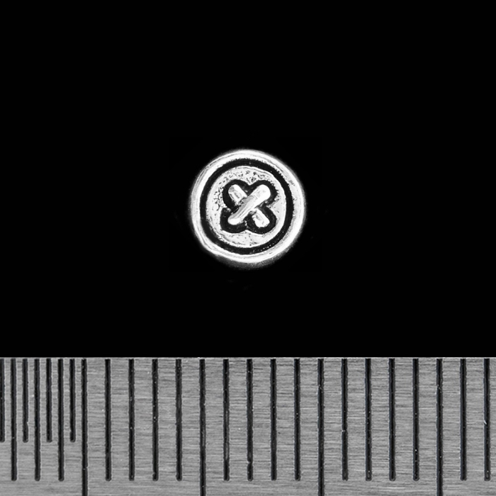 Buttonhole (925 Silver) Stud Earring