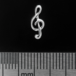Treble Clef (925 Silver) Stud Earring