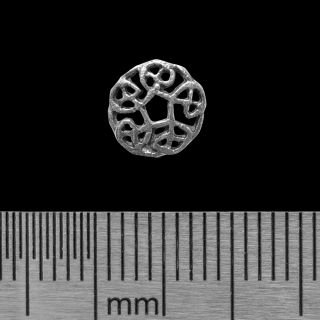 Pattern in a Circle (925 Silver) Stud Earrings