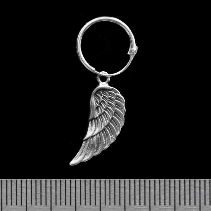 Ring with a Wing (eas-064) Earring