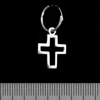 Ring with a Cross 2 (eas-066) Earring