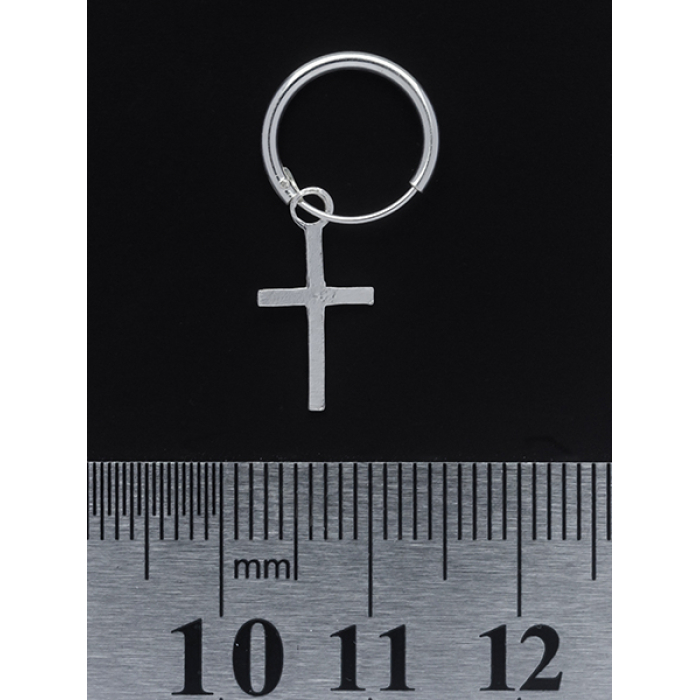 Ring with a Cross (eas-009) Earring