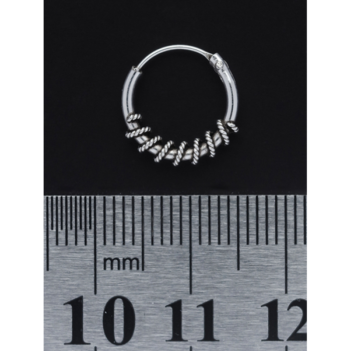 Ring with a Pattern (eas-016) Earring