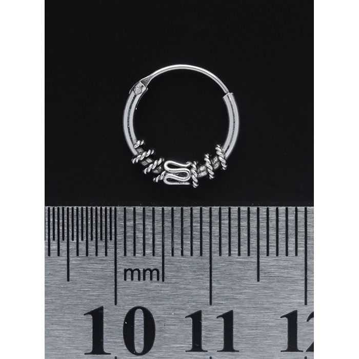 Ring with a Pattern (eas-017) Earring