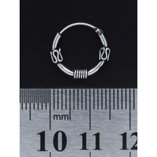 Ring with a Pattern (eas-018) Earring