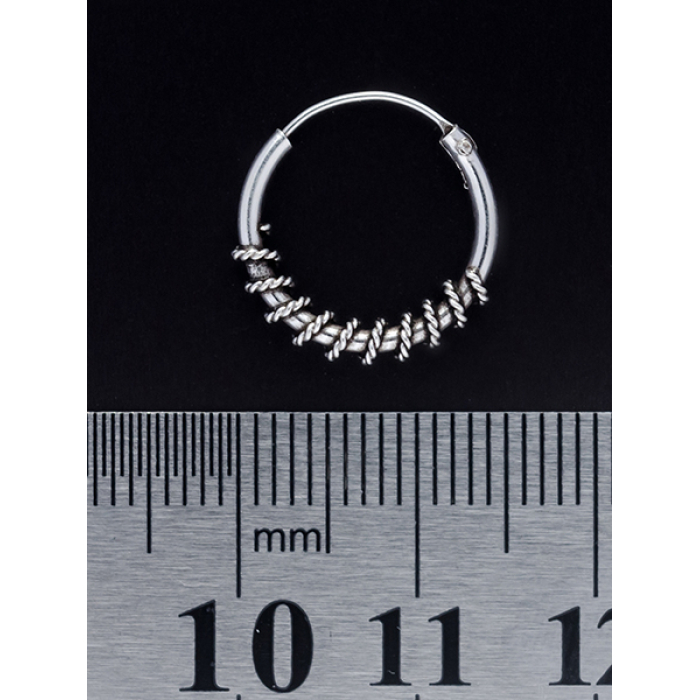 Ring with a Pattern (eas-022) Earring