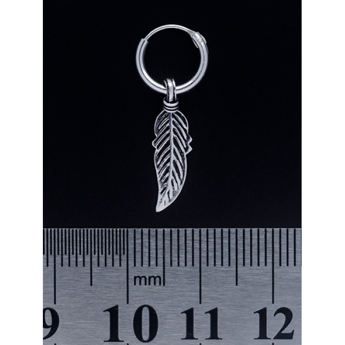 Ring with Indian Feather (eas-032) Earring