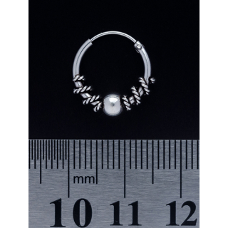 Ring with a Pattern (eas-034) Earring