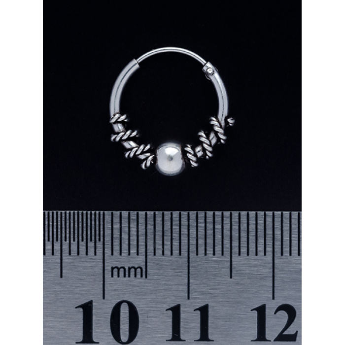 Ring with a Pattern (eas-034) Earring