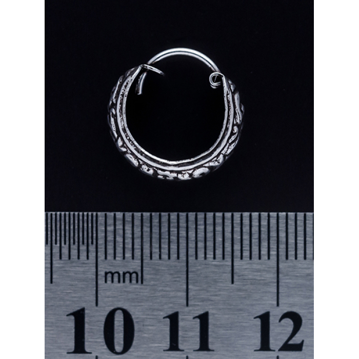 Pirate Ring with a Pattern (eas-038) Earring