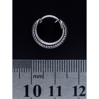 Pirate Ring with a Pattern (eas-039) Earring