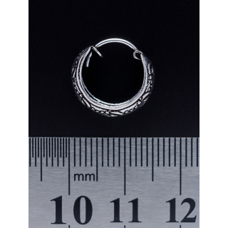 Pirate Ring with a Pattern (eas-040) Earring