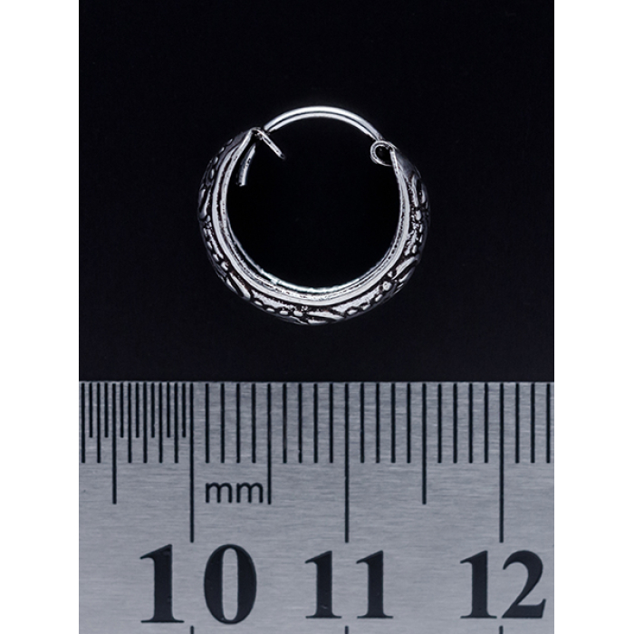 Pirate Ring with a Pattern (eas-040) Earring