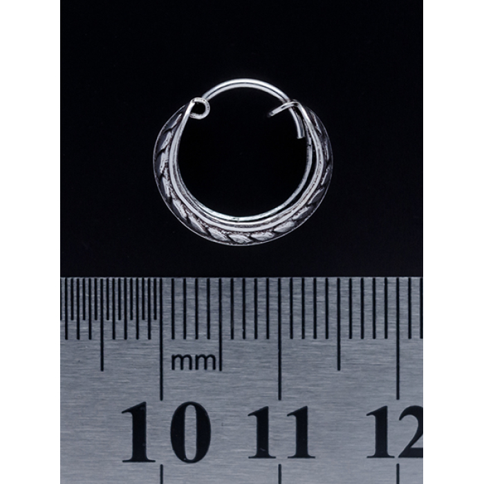 Pirate Ring with a Pattern (eas-041) Earring