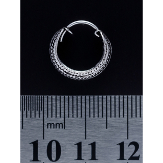 Pirate Ring with a Pattern (eas-042) Earring