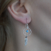 Turquoise Dream Catcher (eas-044) Earring