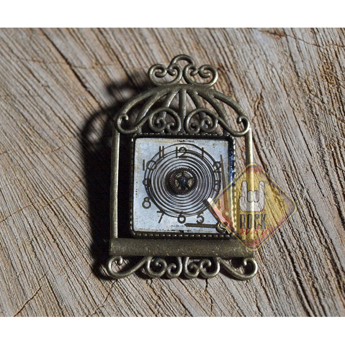 Cage (Steampunk) Brooch