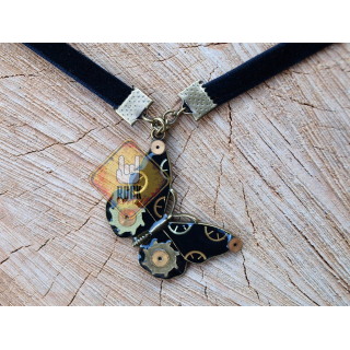 Butterfly (Steampunk) Choker