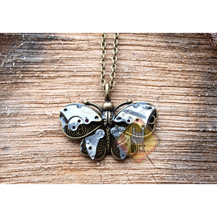 Butterfly (Steampunk) Pendant