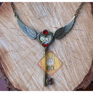 Key (Steampunk) Big Pendant