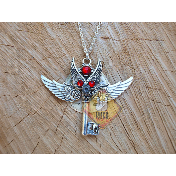 Key with Wings (Steampunk) Pendant