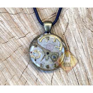 Clock Face with Details (Steampunk) Pendant