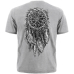 Indian Skull & Owl T-Shirt