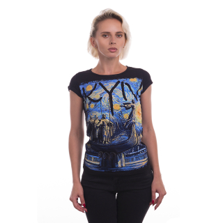 Van Gogh Starry Night in Kyiv Urbanist Women's T-Shirt