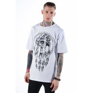 Magic Hand (Urbanist) White Long T-Shirt