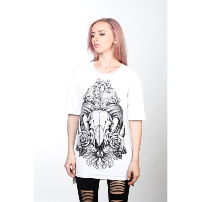 Ram (Urbanist) White Long T-Shirt