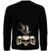 Guitar with Skulls and Ravens Long Sleeve T-Shirt