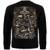 Viking (Half Face, Half Skull) Long Sleeve T-Shirt