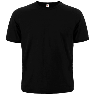 Fruit of the Loom Plain Black T-Shirt